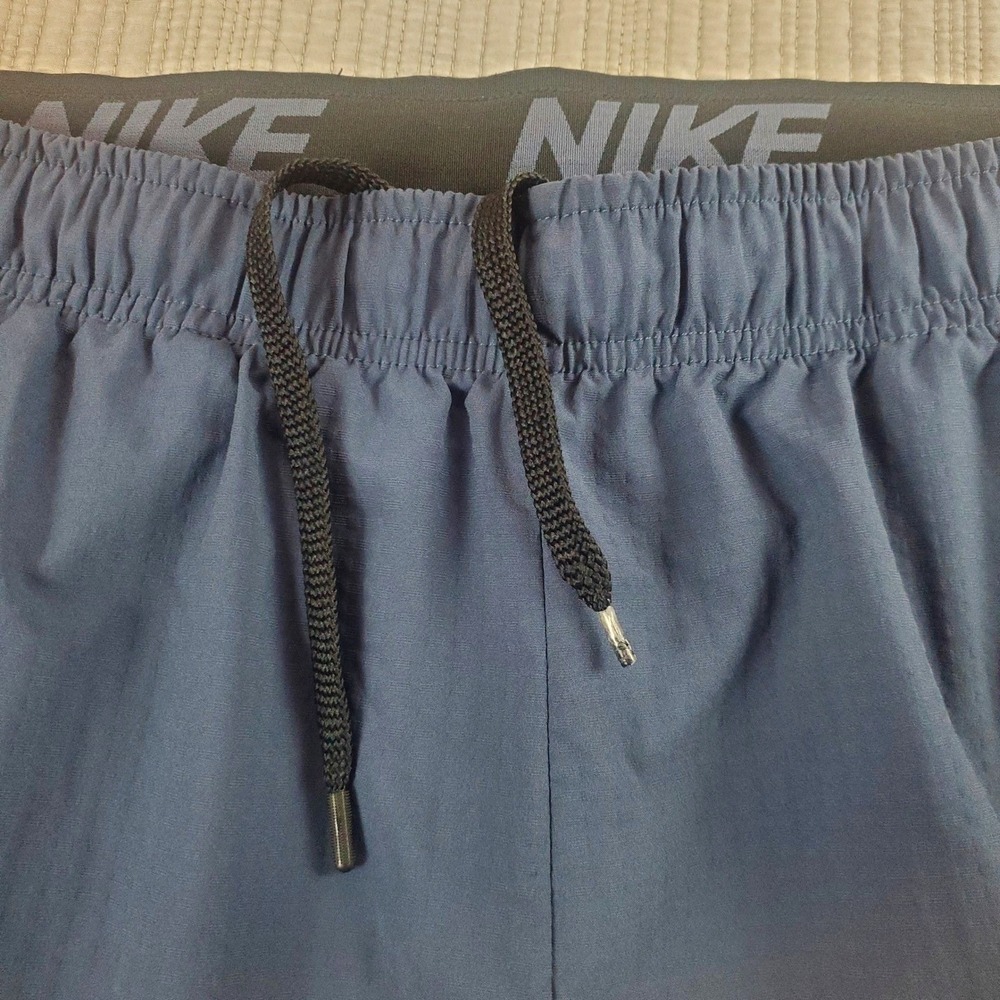 Nike Dri-FIT Mens XL Tall Training Pants Blue Gray Elastic Waist Athletic XL T - Picture 3 of 8